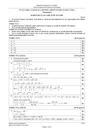 We did not find results for: Evaluare Nationala 2020 Vezi Baremele Noilor Teste De Antrenament Edu Pentru Clasa A 8 A La Limba Romana Si La Matematica Publicate De Minister In 24 Aprilie 2020 Setul 2 Subiecte Si Bareme