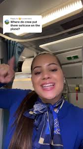 Replying to @🤭 #crew #flightattendant #aviation #aircrafttour #flyvertinne