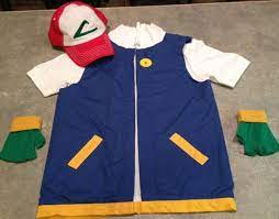 Made In Usa Boy S Pokemon Trainer Ash Ketchum Costume Child Cosplay Ash Ketchum Costume Pokemon Costumes Diy Costumes Kids
