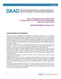 Sie erhalten ersatzweise eine arbeitsbescheinigung. frage 2: Becas De Posgrado Para Profesionales Con Relevancia En Daad