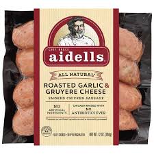 It's versatile in the fact that is can be used in so many different dishes: Aidells Chicken Sausage Roasted Garlic Gruyere Cheese Natural 12oz 4ct Jr Go Getters