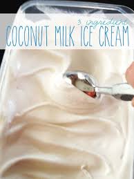 3 Ingredient Coconut Milk Ice Cream Dairy Free Egg Free Coconut Milk Ice Cream Coconut Milk Recipes Dairy Free Ice Cream