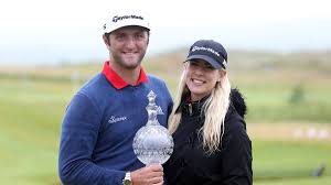 Kelley cahill with jon rahm and their newborn son (source: Golf Channel On Twitter Kelley Cahill Was In Ireland To Cheer On Jon Rahm On Sunday See More Of The Victorious Couple Here Https T Co Mnnrd20ns0 Https T Co X4genppipt