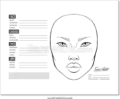 We would like to show you a description here but the site won't allow us. Face Chart Blank Makeup Artist Vector Template Art Print Barewalls Posters Prints Bwc80164658