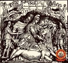 The Mysteries of Mithras on Twitter: &quot;The name Tauroctony comes from the  Greek word “tauroktonos” which means “bull killing&quot; and shows the moment  Mithras slayed the mighty bull in a sacrificial act.
