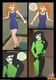 Kim Possible Pounded by force by Shego 