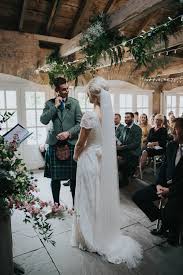 Erika frantzve got engaged to her boyfriend, charlie kirk, in december 2020. A Scottish Borders Barn Wedding With A Charlie Brear Bride Bridesmaids In Grey Love My Dress Uk Wedding Blog Wedding Directory