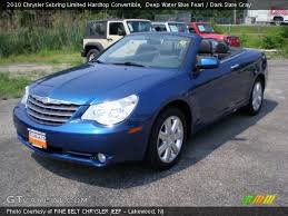 Image result for Deep Water Blue 2010 Sebring