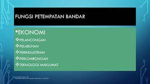 Petempatan luar bandar merujuk kepada kawasan petempatan yang mempunyai ciriciri ekonomi yang berasaskan pertanian fungsi petempatan luar bandar boleh dibahagikan kepada fungsi ekonomi,sosial,dan governan. Bab 9 Petempatan Di Malaysia Ppt Download
