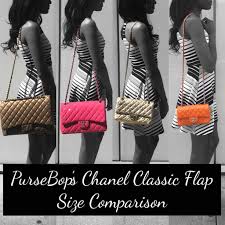Chanel Classic Flap Bag Size Comparison Chart In 2019