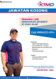Kerja kosong technician shah alam. Iklan Jawatan Kosong Ktmd 1 Kerja Kosong Kerajaan