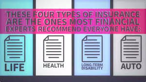 Risk includes fire, see danger, death, accidents, and theft. 4 Types Of Insurance Everyone Needs