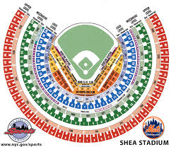 Shea Stadium Seating Chart Elcho Table