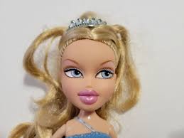 Bratz Birthday Cloe Doll With Blue Shirt, Skirt, Shoes, Silver Tiara, MGA