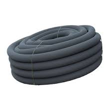 Corex drain pipe perforated with sock advanced drainage systems is the world's advanced drainage systems is the world's largest producer of corrugated hdpe pipe and related drainage products. 4 X 250 Roll Singlewall Perforated Drainage Pipe W Black Sock Fastenal