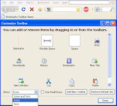 Toolbar Customization - Mozillazine Knowledge Base