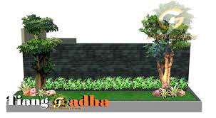 Pagar yang terbuat dari campuran besi dan vinyl ini dilengkapi dengan roda sehingga memudahkan untuk menggeser pagar saat dibuka. 6 Contoh Desain Taman Rumah Yang Paling Diminati Saat Ini Jasa Tukang Taman Surabaya