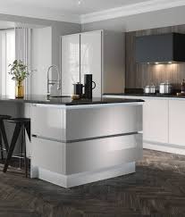 High gloss doors are easy to care for. High Gloss Kitchens White Grey Gloss Kitchen Units Wren Kitchens