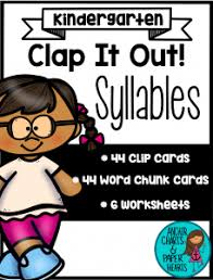 syllables syl a bles anchor charts and paper hearts