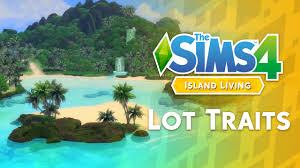 Komorebi loading screens in my game, but winter is gone and the summer has arrived. The Sims 4 Island Living Lot Traits