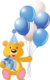 Get the latest in teddy bear balloons. Teddy Bear Sitting With Blue Gift Box Stock Vector Colourbox