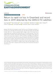 Pour toute personne intéressée à en minimisant le temps passé à rechercher pour une diffusion perdue, une rediffusion ou un programme, mais ne. Pdf Return To Rapid Ice Loss In Greenland And Record Loss In 2019 Detected By The Grace Fo Satellites