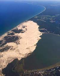 Check Out This Aerial View Of Silver Lake The Silver Lake Sand Dunes And Lake Mich Silver Lake Sand Dunes Michigan Sand Dunes Michigan Silver Lake Sand Dunes