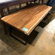 The live edge coffee table would look beautiful, no matter where you place it. Live Edge Coffee Table Nadeau Austin