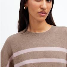 NWT J.crew Cashmere Relaxed Crewneck Sweater Sz S