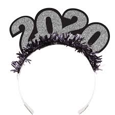 Club Pack Of 25 Black And Silver 2020 New Year Themed Tiaras 7 In 2020 Creative Converting New Years Eve Party Silver Headband