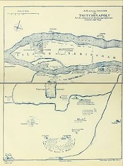 File:Tiruchirappalli(Trichinopoly)-during-CarnaticWars1751.jpg - Wikimedia Commons