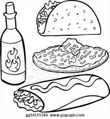 Viva mexico flag clipart mexico map clipart mexico map clipart mexico flag clipart mexican food clipart black and white. Mexican Food Clipart Black And White Clip Art Bay