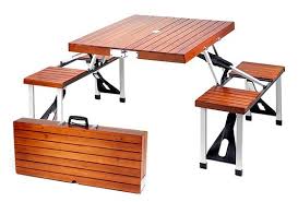 Portable Wooden Picnic Table With Storage Case Wooden Picnic Tables Folding Picnic Table Picnic Table