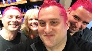 Bright Spot: Pink hairdos!