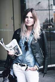 Denim Shirt Black Blazer White Jeans Sportsgirl Black Belt Black Raybans Witchery Black Strappy Sandals Style Menswear Inspired Street Style