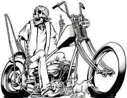 Skulls Stuff Motorcycle Drawing Motorcycle Artwork Skull Art