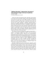 My students can't get enough of your charts. Pdf Willing Liberates Nietzschean Heroism In Tsitsi Dangarembga S Nervous Conditions Amanda Ruth Waugh Lagji Academia Edu