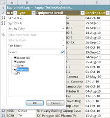 In the example above, the source array for our filter formula is range a5:d20. Excel 2010 Filtering Data