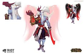 Blood moon aatrox, prestige edition, splash art, 8k, 7680x4320 wallpapers. Spideraxe On Twitter Blood Moon Aatrox Concept Art By Aleksey Bayura Https T Co Xvzovr8frh