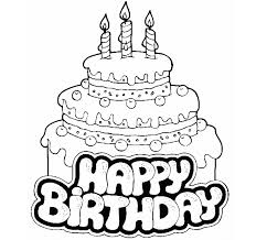 Collection of birthday cake drawing (41). Happy Birthday Cake Drawings