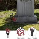 Emblems Tombstone Headstones Cross Garden Stake Garden Grave Stake ...