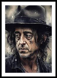 Izzy Stradlin Framed Art Prints for Sale
