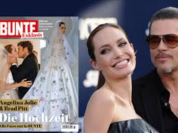 Sie begeistert im hochzeitskleid bunte.de redaktion. Jolie Pitt Die Hochzeitsfotos Bunte De