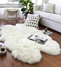Black And White Sheepskin Rug How To Maintain Sheepskin Rug White Sheepskin Rug Sheepskin Rug White Rug