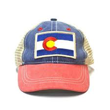 Csu rams snapbacks, fitted hats, beanies, dad hats, bucket hats, stretch fit, and visors by zephyr. Kids Vintage Colorado Flag Patch Hat Yocolorado