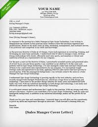 Sample Cover Letter For Sales And Marketing Job Sample Cover Letter