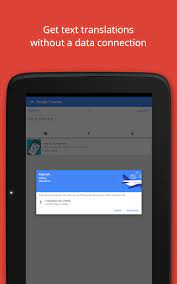 Modo offline del traductor de google. Download Google Translate For Android 4 2 2