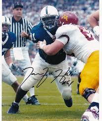İç savaşın yıktığı liberya'dan kaçmak için 10 yaşında amerika birleşik devletleri'ne gönderildi ; Autographed Tamba Hali Photo 8x10