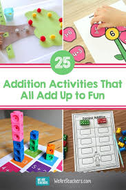 Even preschoolers will enjoy and. 25 Awesome Addition Activities That All Add Up To Fun