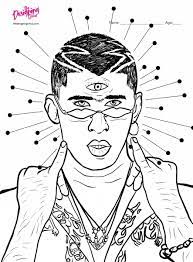 An extensive selection of drawings to print and color so you can make free coloring books for your kids! The Designing Chica S Tweet Today Is Day 364 Of This Pandemic And It S Also Bad Bunny S Birthday Happy Birthday Sanbenito Here S A Coloring Page To Celebrate Bad Bunny At Home